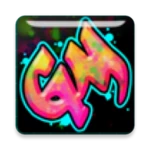 Logo of Graffiti Maker android Application 