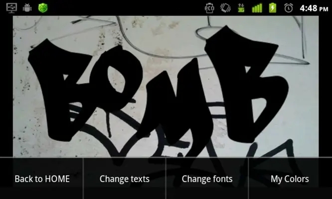 Graffiti Maker android App screenshot 0